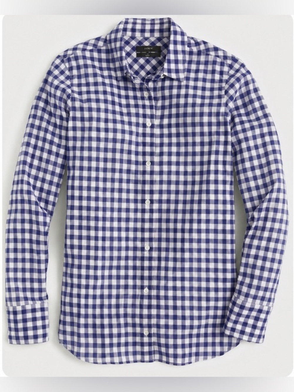 J Crew Boys Purple White Lightweight Summer Cotton Dress Shirt 12 GUC #2566